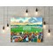 Dumbarton FC Boghead Park Stadium Wall Art Canvas
